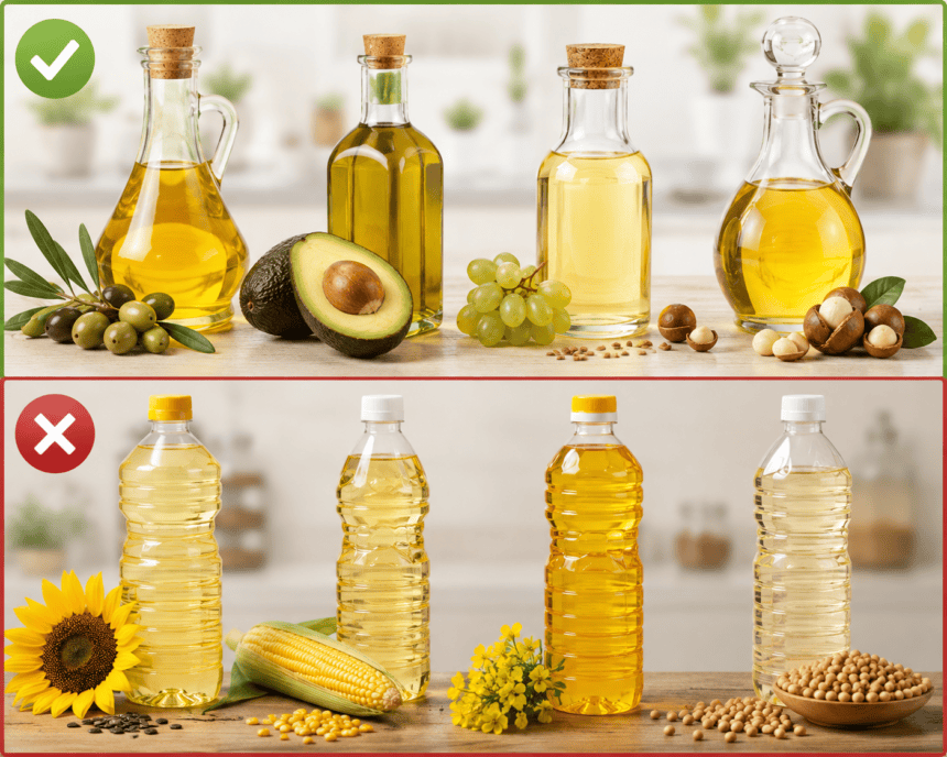 4 Healthier Cooking Oils (and 4 to Avoid)