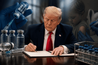 Trump Signs Executive Order Restricting Childhood Vaccination Mandates