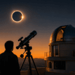 Amateur Astronomer Captures Stunning Solar Eclipse From Backyard Observatory