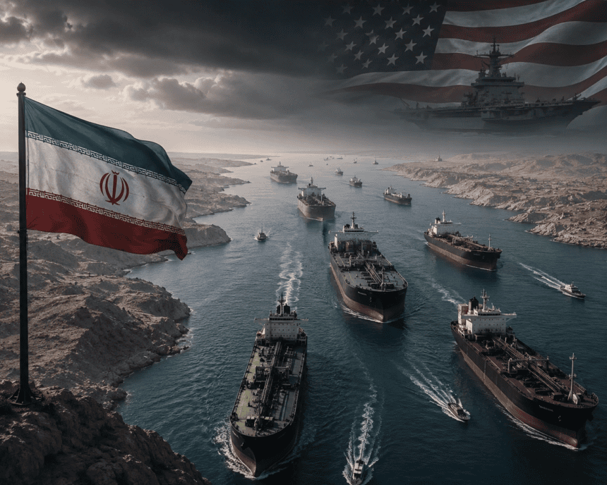 Tanker traffic through Strait of Hormuz dips as US signals new sanctions