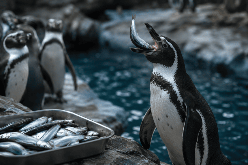 Cornish sardines back on the menu for penguins