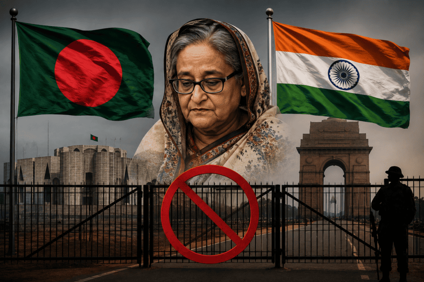 Bangladesh ties PM visit to India to Hasina’s extradition