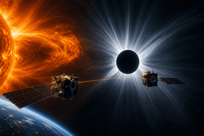ESA’s Proba-3 mission launches dual-satellite formation to eclipse the Sun