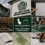 Schedule for election on eight AJK assembly reserved seats announced