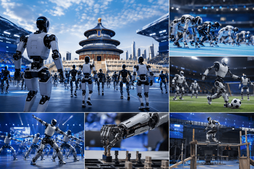 Beijing’s Robot Games: 2,000 Humanoids Set to Compete