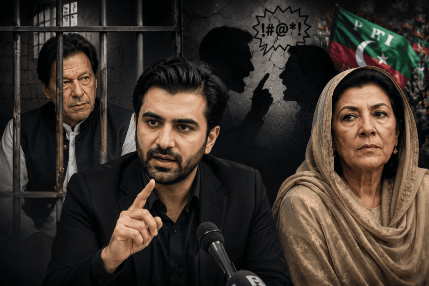 Huzaifa Rehman Claims PTI Founder Criticized Aleema Khan in Private