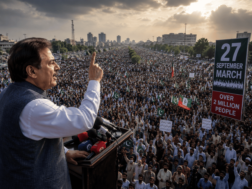 Shafi Jan claims 2 million-strong turnout for September 27 march