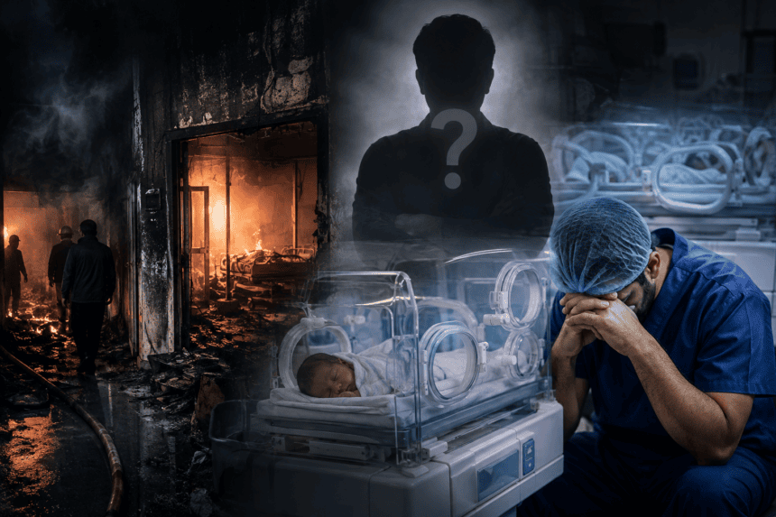 PIMS hospital fire raises tough questions for executive director over newborn deaths