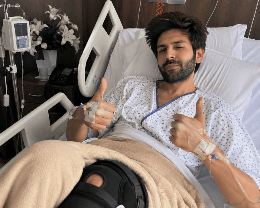 Kartik Aaryan Shares First Post After Knee Surgery, Gives Health Update From Hospital