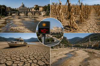 Europe’s Historic Drought Leaves Rivers Bare and Crops Shriveled