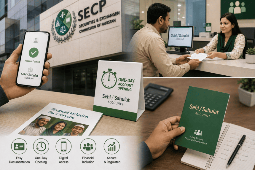 SECP slashes Sahulat account opening time to one day