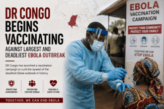 DR Congo launches emergency vaccination drive to halt deadliest Ebola surge