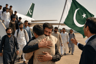 25 Pakistani Nationals Return Home After Release from Indian Jails