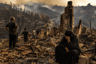 Algeria wildfires leave trail of ruin as death toll climbs