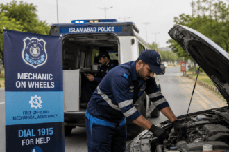 Islamabad Police launch ‘Mechanic on Wheels’ service via 1915 helpline