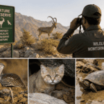 Rare species emerge as heatwaves force unusual behavior in nature reserves