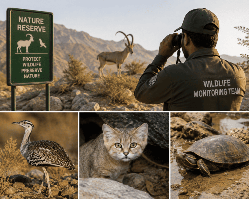 Rare species emerge as heatwaves force unusual behavior in nature reserves