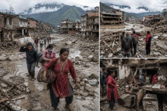 Nepal Flood Survivors Return to Mud-Filled Ruins of Their Homes