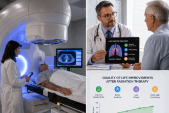 Radiation therapy for lung cancer linked to unexpected quality-of-life gains