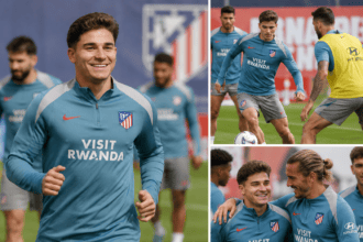 Julian Alvarez Returns to Atletico Training After Illness