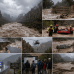 Grand Canyon flash flood leaves two dead, search for missing continues