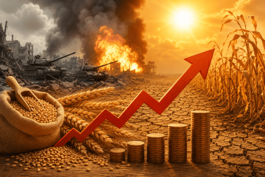 Global Wheat Prices Surge as Conflict and Climate Stress Converge