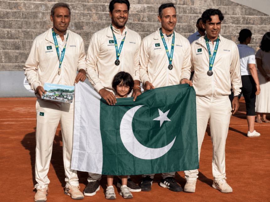 Pakistan win silver at ITF Masters World Team Championships