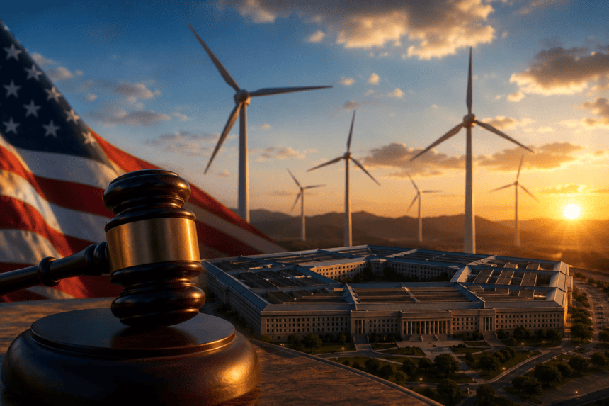 Federal Judge Orders Pentagon to Lift Freeze on Wind Power
