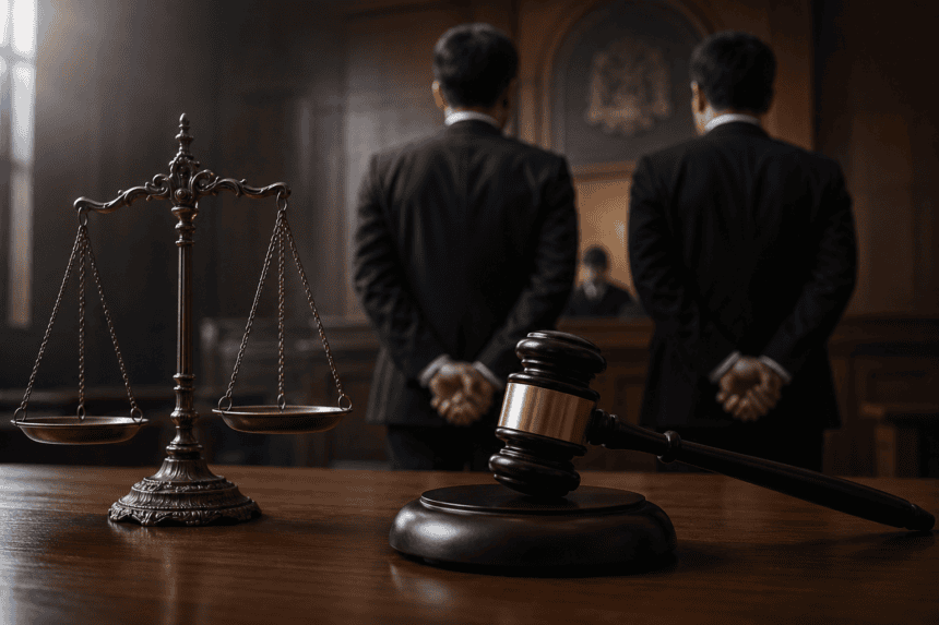 Two lawyers suspended after forcing apology from accused in court
