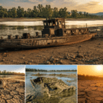 Exposed by Drought, Sunken Nazi Warships Threaten Danube Navigation