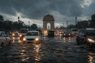 New Delhi on red alert as monsoon deluge cripples city infrastructure