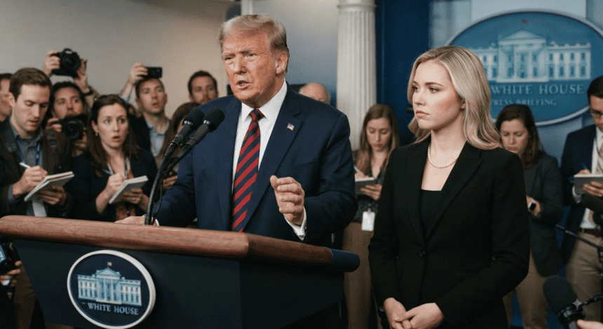 Trump Names Karoline Leavitt as White House Press Secretary