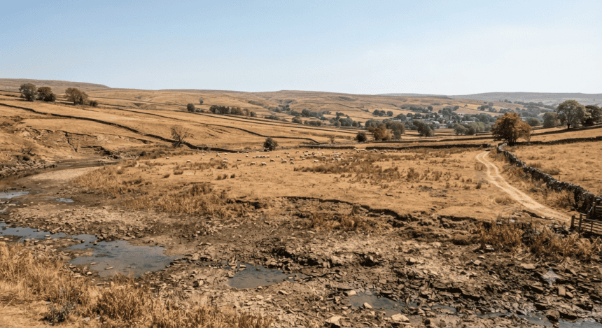 England’s Landscape Wilts as Heatwaves Leave Countryside Parched