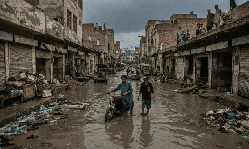 Heavy Intermittent Rainfall Paralyzes Civic Life and Floods Major Roads in Hyderabad