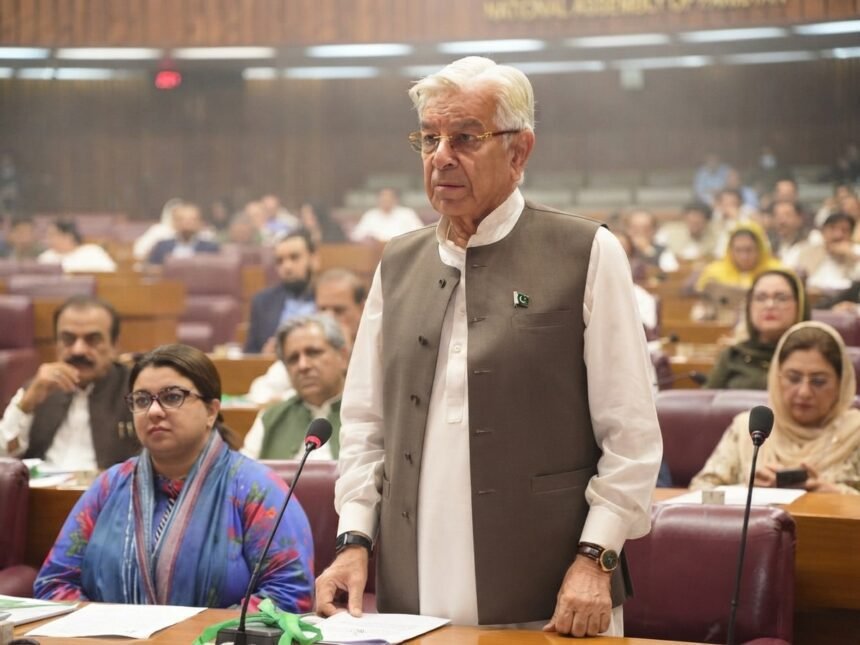 Information Ministry Says Khawaja Asif Video Comparing Pakistan, India Is AI-Generated