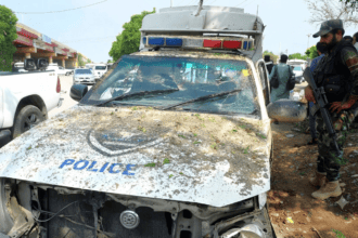 Two Police Personnel Injured in IED Blast Targeting Police Van Near Peshawar-Islamabad Motorway Toll Plaza