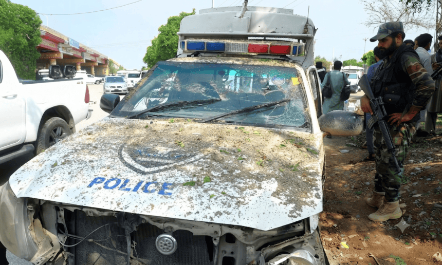 Two Police Personnel Injured in IED Blast Targeting Police Van Near Peshawar-Islamabad Motorway Toll Plaza