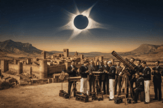 Navy’s Forgotten 1905 Solar Eclipse Mission Unearthed in Rare Photographs