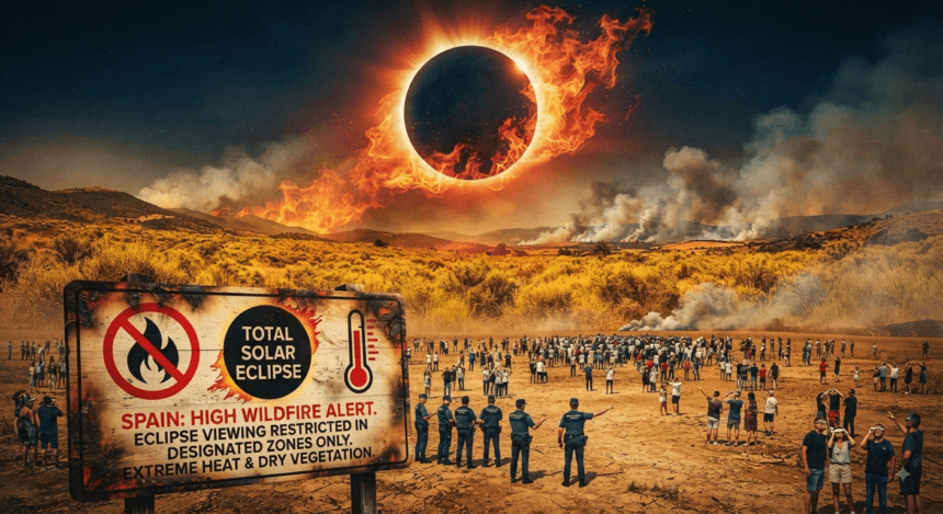 Spain Warns Eclipse Watchers: Don’t Let Stargazing Spark a Wildfire