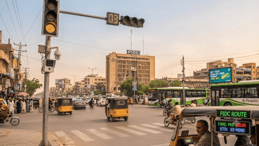 Karachi to Computerise Traffic Signals, Introduce Digital Meters in Rickshaws