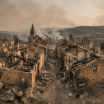 Charred Remains: French Village Abandoned After Devastating Wildfires