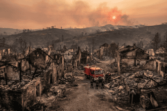 Wildfires Scorch Western Europe: Heatwaves and Dry Winds Fan the Flames