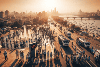 South Korea swelters through hottest night on record