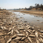 Oxygen depletion kills hundreds of fish as heatwave grips river
