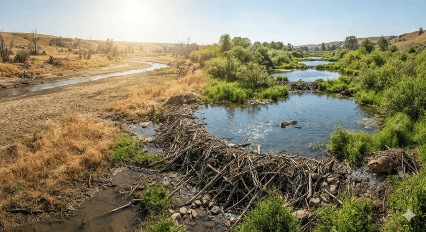 Beaver Dams Turn Tide Against Western Droughts