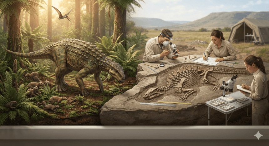 New Fossil Research Reveals Fresh Insights Into Scelidosaurus