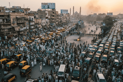 JI Protests Paralyze Karachi Arteries; Commuters Stranded for Hours