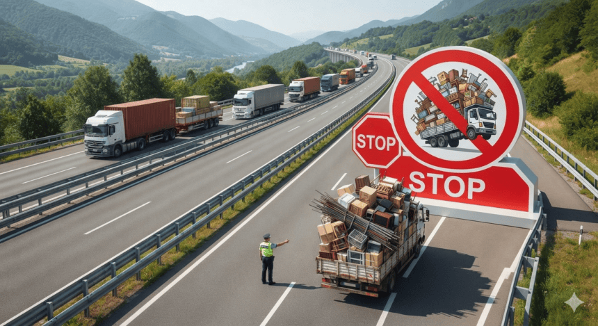 National Highways Authority bans overloaded vehicles to curb road damage