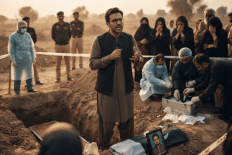 Jibran Nasir demands transparency as Mir Raza’s remains exhumed