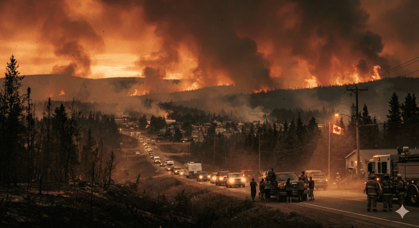 Jasper evacuation order: Residents flee as wildfire hits townsite